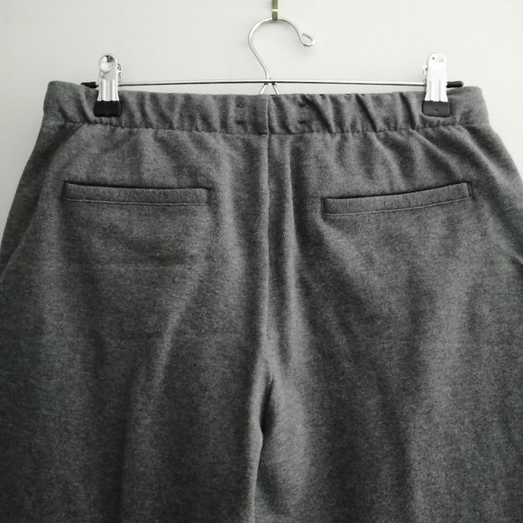 Everlane The Dream Pants Tapered Ankle Pant Heathered Charcoal Grey Medium - Picture 9 of 16